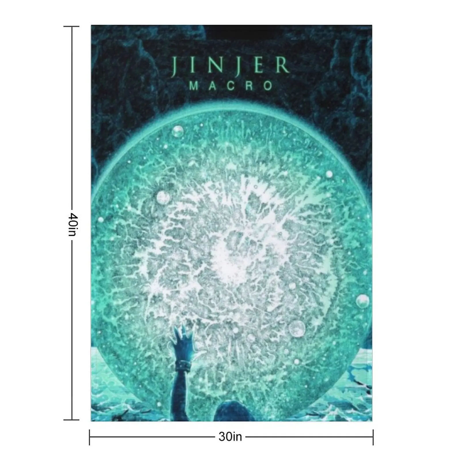 Jinjer ماكرو رمي بطانية الزخرفية رمي بطانيات نزهة لبطانيات أرائك السرير