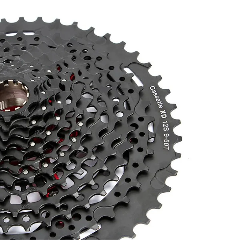 SUNSHINE XD 12 Speed Cassette Black Cassette CNC 10-42T/50T/52T Sprocket Mountain Bike Flywheel for SRAM GX EAGLE Bicycle Parts