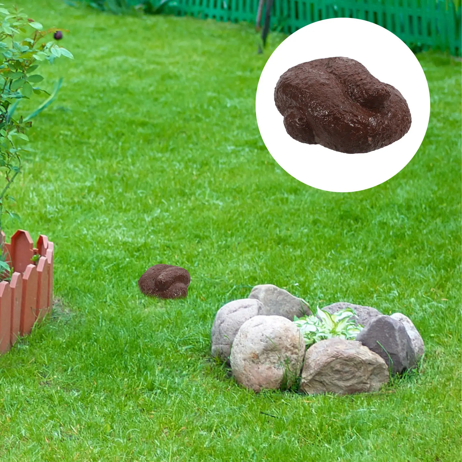 Garden Outdoor Key Hider Realistic Fake Poop Secure Large Capacity Hidden Safe Box for Hidden Safes Key Hiders Outside