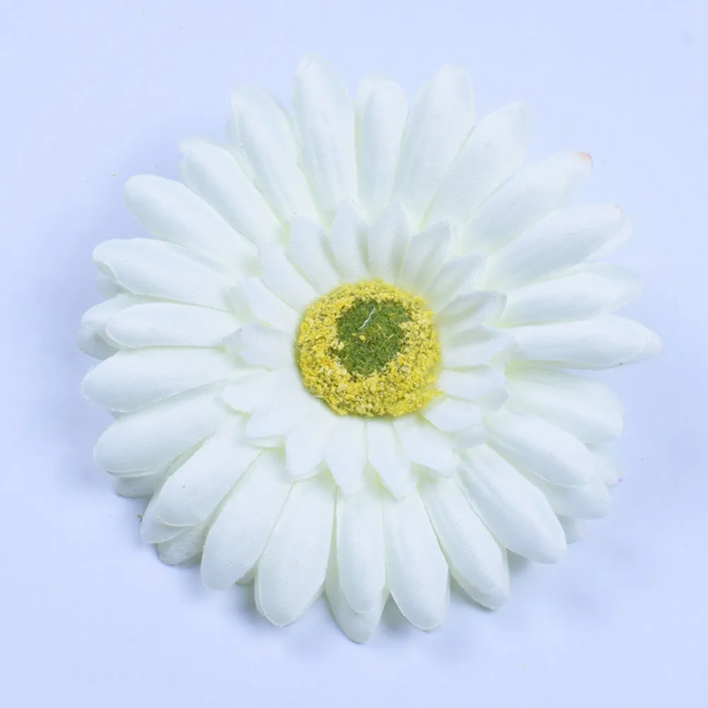 

10 Pcs Sunflower Headdress Hair Clips Girls Accessories Fashion Beach Wedding Flower Hairpins Durable Material Stylish Design