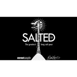 Salted 2.0 by Ruben Vilagrand and and Vernet Close-Up Magic Trick, Accessoire de magicien, Gimmick Tutaple