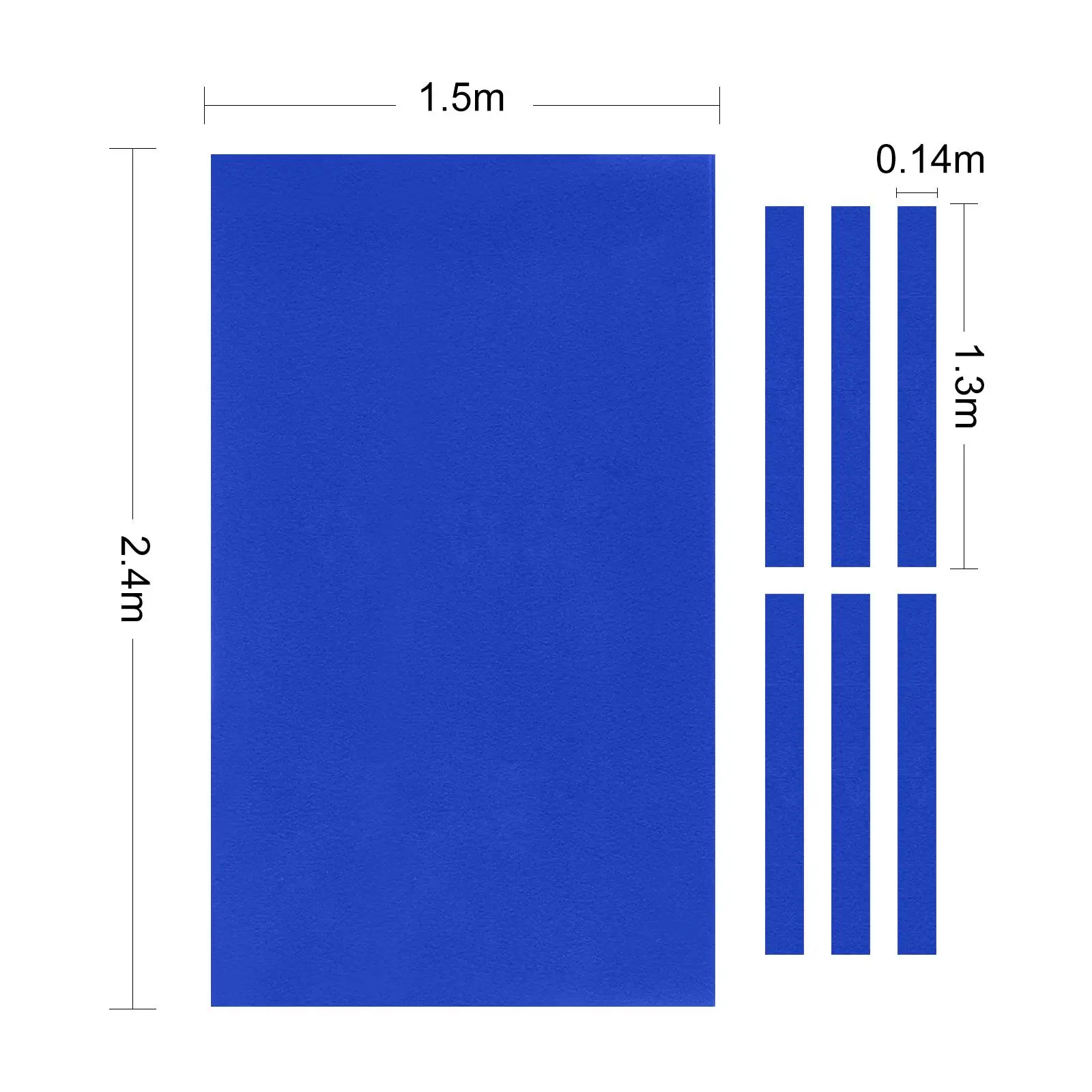 High Speed Billiard Table Cover 8ft Wool Blend Felt Cloth Pool Table Replacement for Hotel Sports Bar