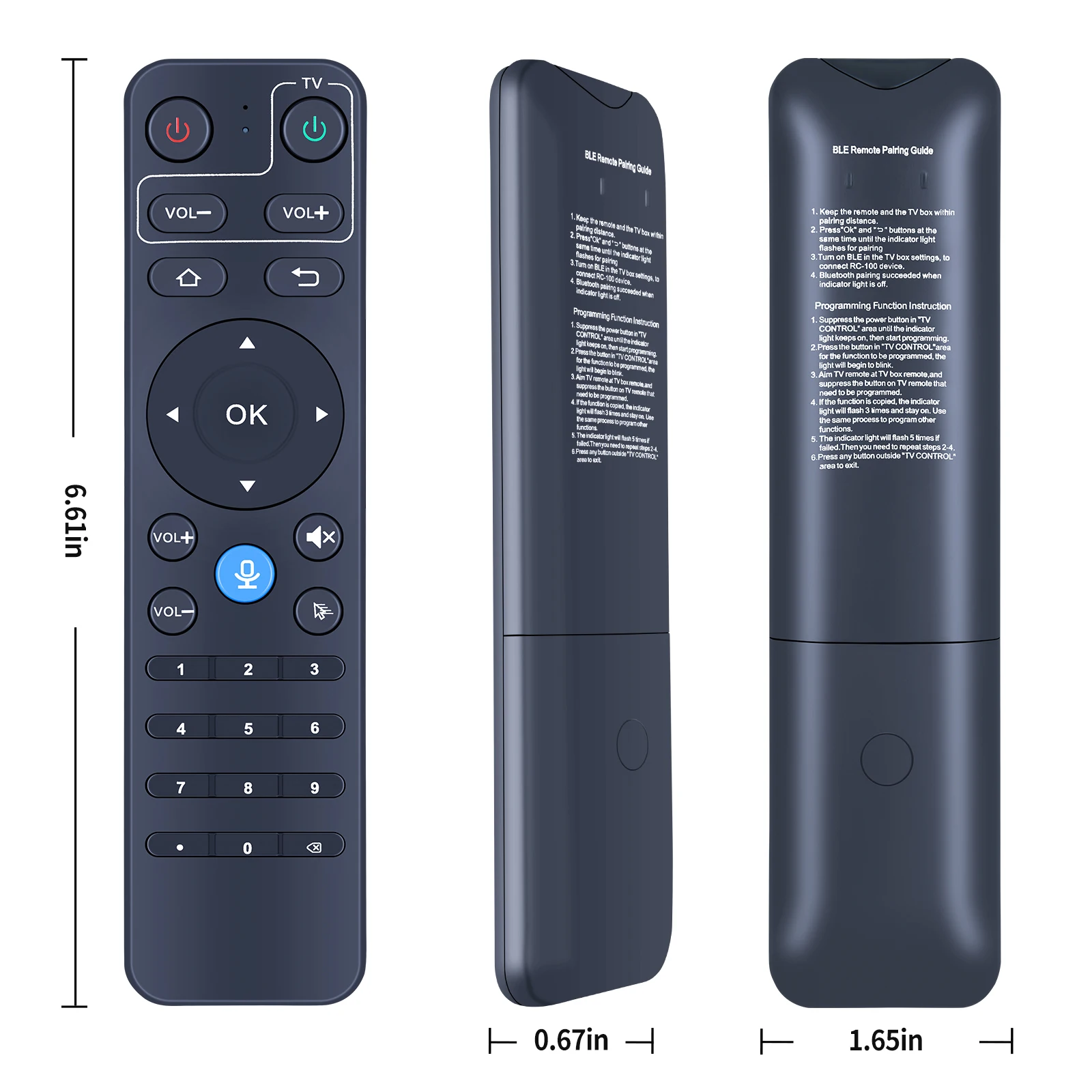 جهاز تحكم عن بعد جديد لأحدث S5 MAX Android Smart TV Box 6k StreamX X1 Pro