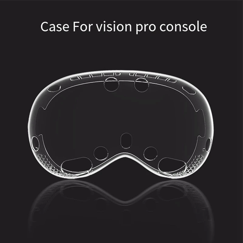 Transparent TPU Case For Vision Pro Protective Case Drop Proof VR Glasses For Vision Pro Headset Accessories