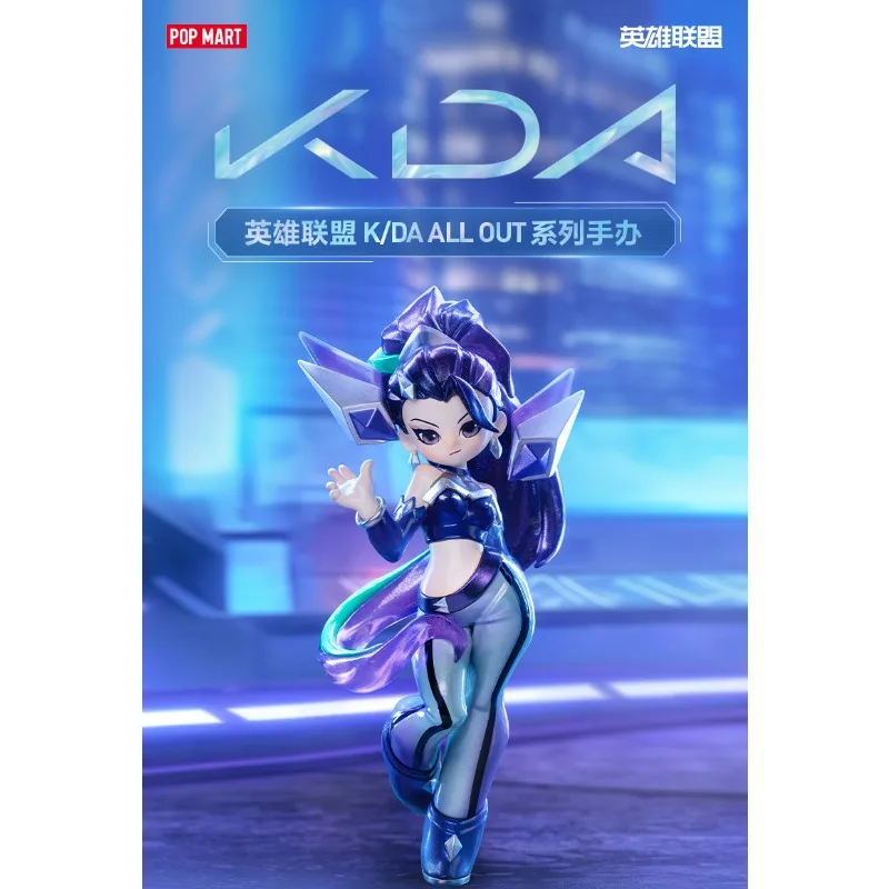 

POPMART League of Legends K/DA ALL OUT Series Earphone Case Exquisite Decorative Trendy Figure Peripheries Surprise Gift Genuine