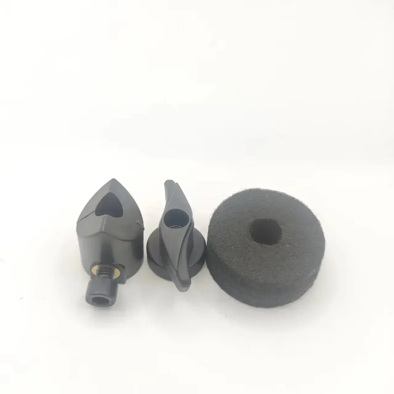 Imagem -03 - Conjunto Adaptador Titular Prato Felt Washer Cap Nut para Roland Cy8 Cy12 Cy-13