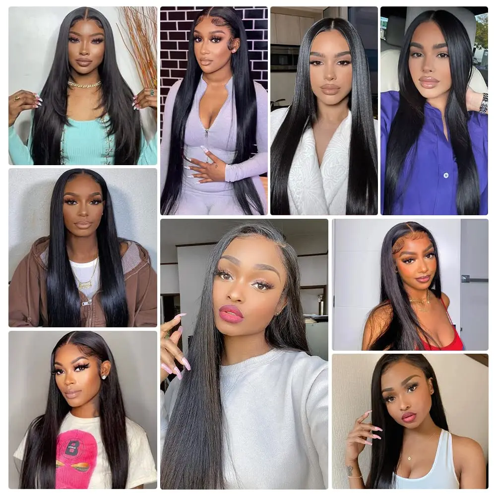 Straight Human Hair Lace Closure 2x4, Pre-Plucked