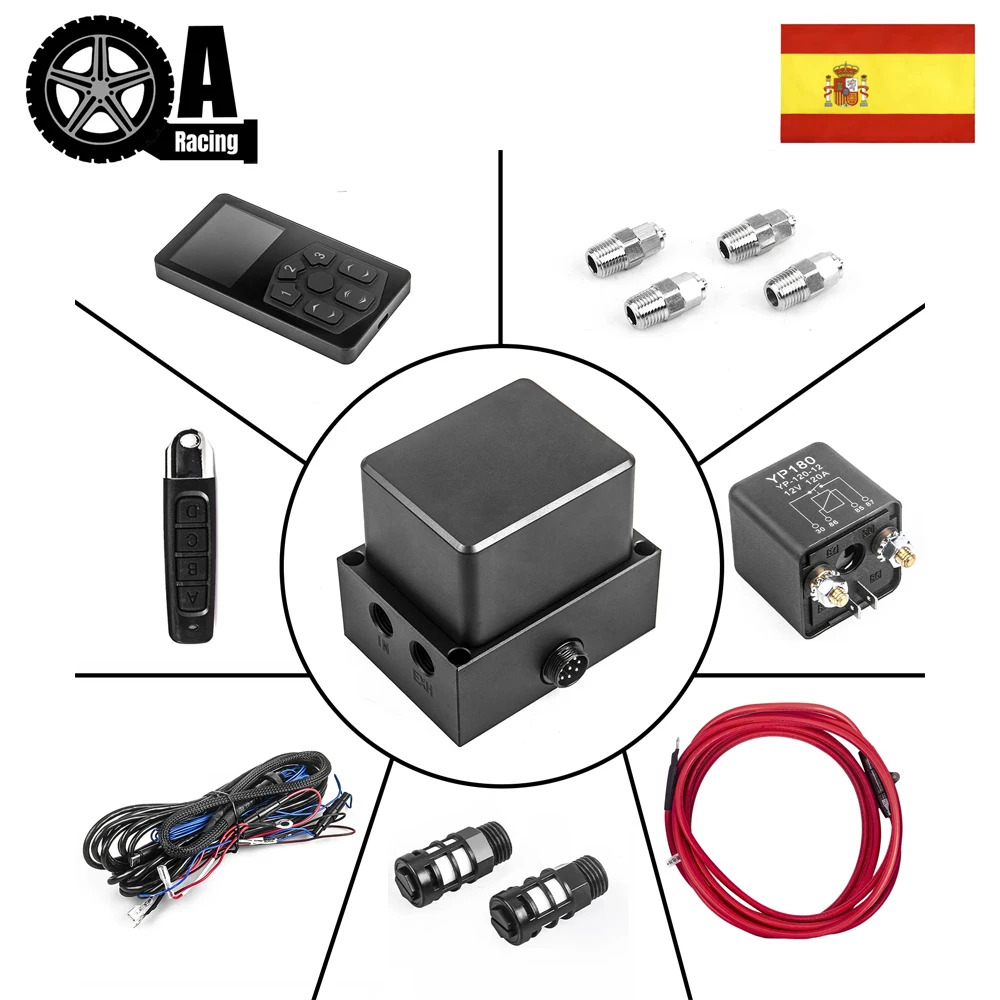 Espagne ! Kit de gestion d'air universel pour automobile, édition économique, kit de suspension pneumatique à mémoire de trois segments, pièces de performance automobile DW-VP