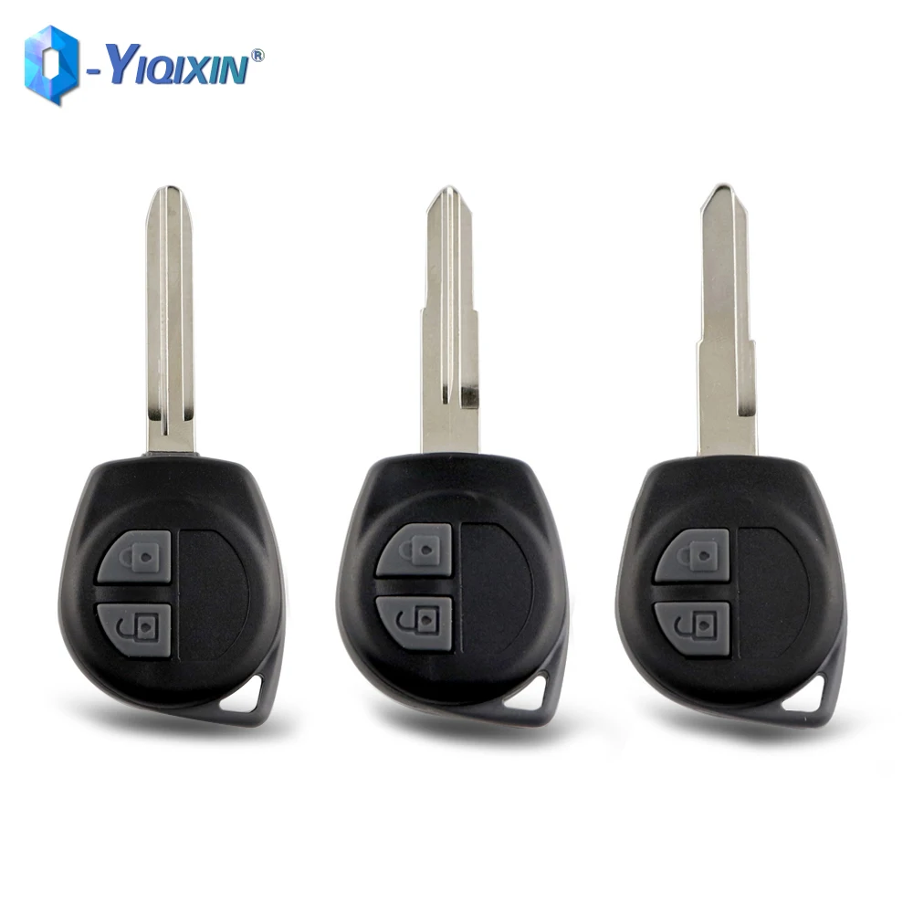 Remote Car Key Shell For Suzuki Igins Alto SX4 Vauxhall Agila Splash Swift Liana Aerio Jimn Vitara Grand Fob No Logo Uncut Blade