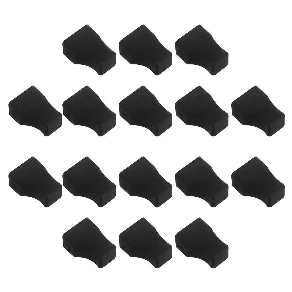 

24Pcs Leakproof Silicone Pump Cap - Reusable Syrup Bottle Stopper Cover - Black 0.7 Inch Sealing Lid for Dispenser Use