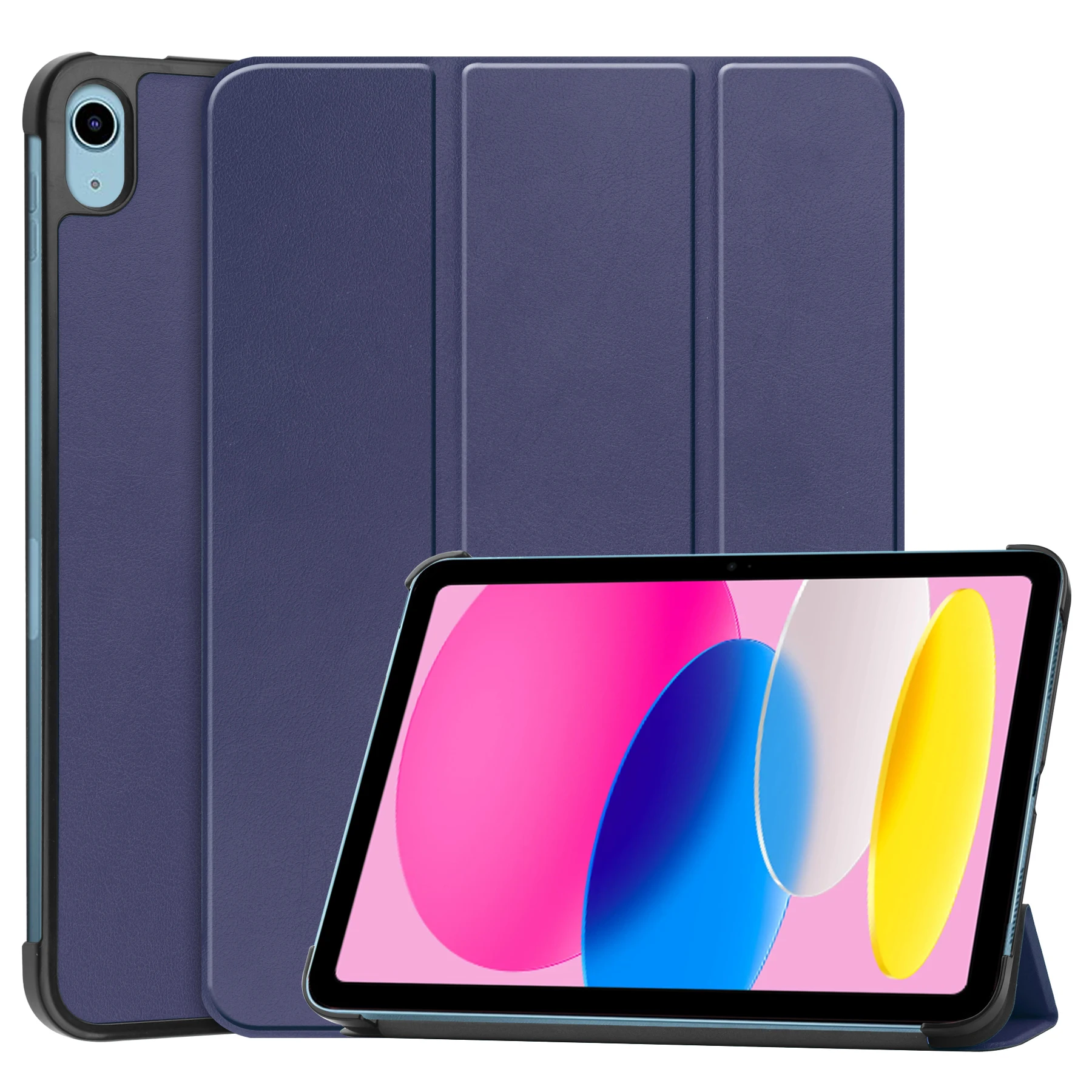 PU Leather Case for iPad 10 10.9 2022 A2696 A2757 For Ipad 11 2025 11 inch Tablet Auto Wake Sleep Book Flip Ultra Slim Cover