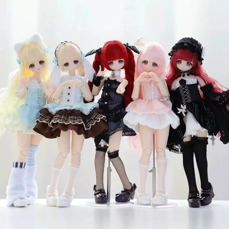 In Stock Shou Hu Xiang Xiang 1000% Licensed Bjd Movable Doll Cute Lolita Dress Figure 20cm Articulated Jointed Doll Trendy Gift