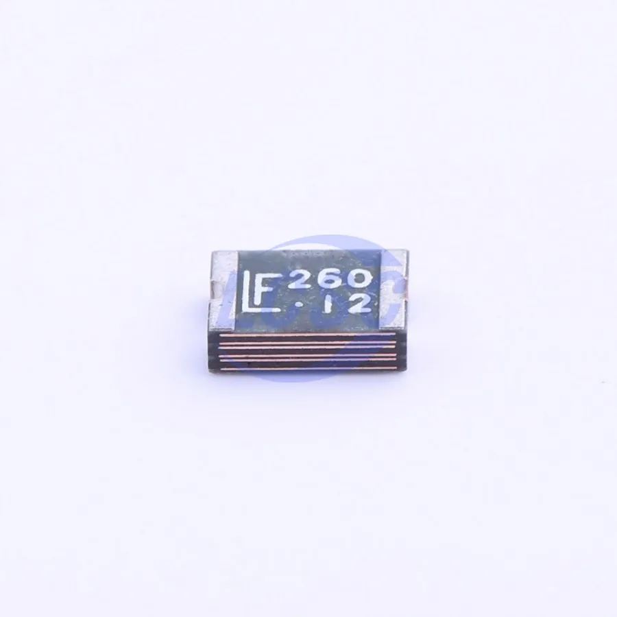 20-100Pcs/Original 1812L260/12MR Mark Code LF260-12 Polymeric PTC Resettable Fuse 12V 2.6A Ih SMD 1812 4532 Metric Concave