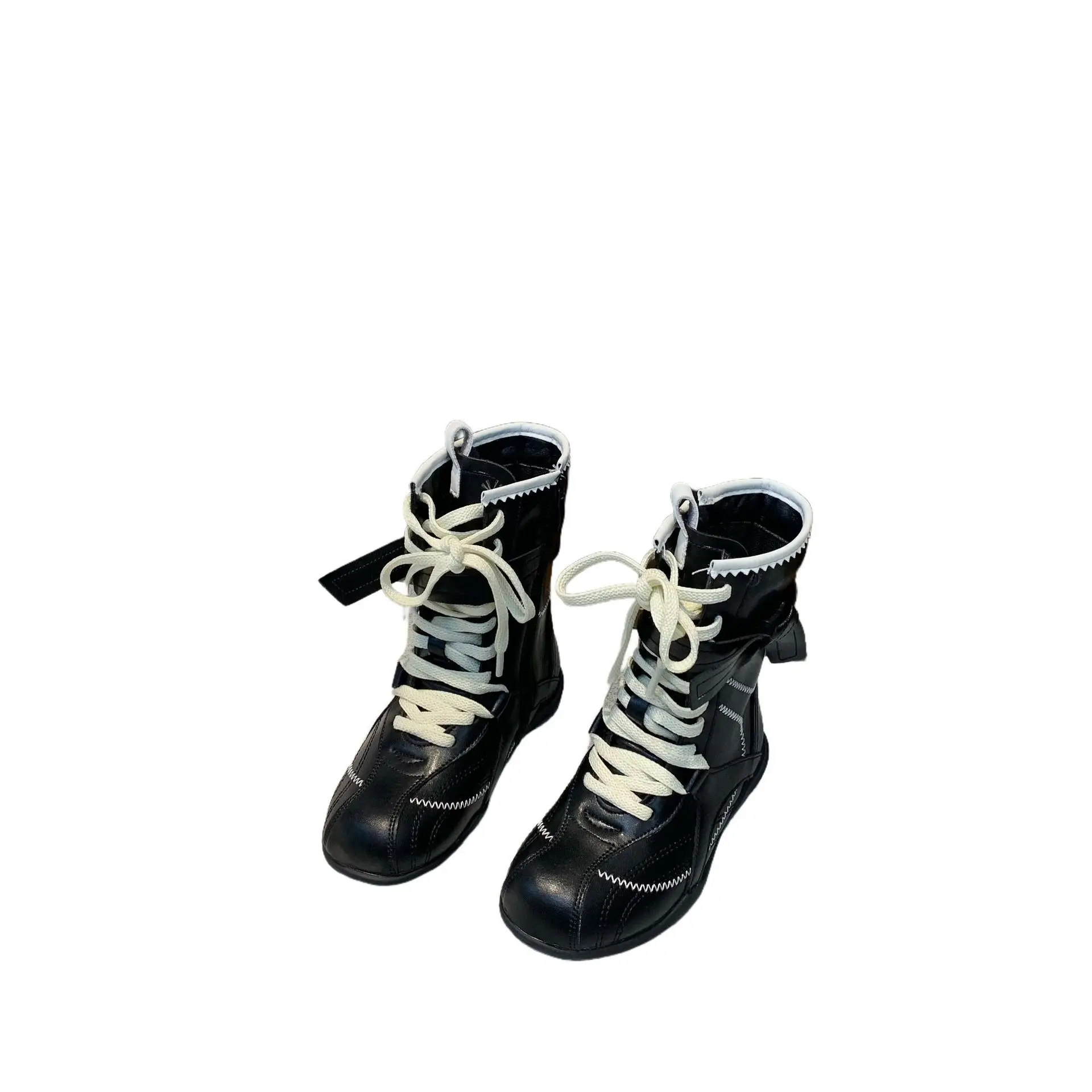 

Children's Girls Leather Boots Autumn New British Fashion Ankle Boots Kids Toddlers Slip Resistant Casual Shoes