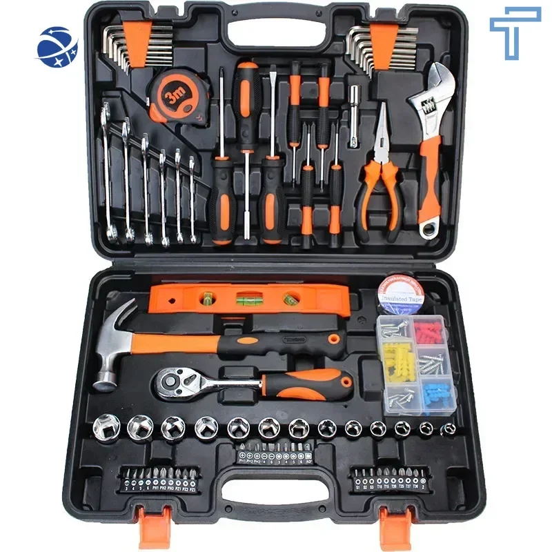 

tool set, hardware toolbox set, hand tool home maintenance