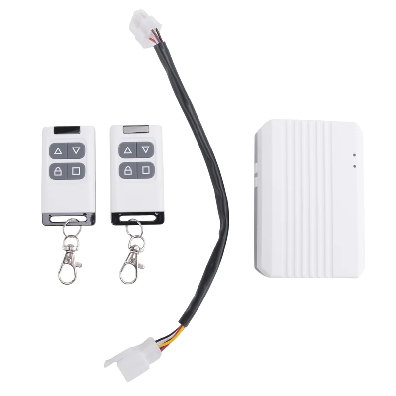 【Flash-Deal!】Universal 433Mhz Remote Control Garage Door Wireless RF Switch Controller Receiver Works Rolling Shutter Tubular Mo