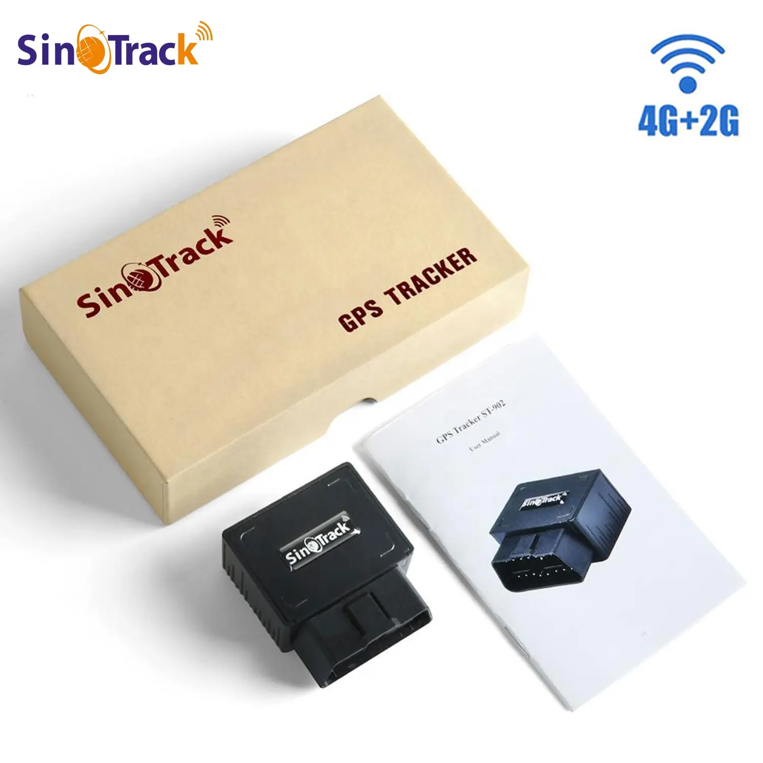 (2pcs per set) 2G/4G Small Gps Tracking Device for Auto Smart Wireless Tracking Vehicle OBD Gps Car tracker with Free Platform