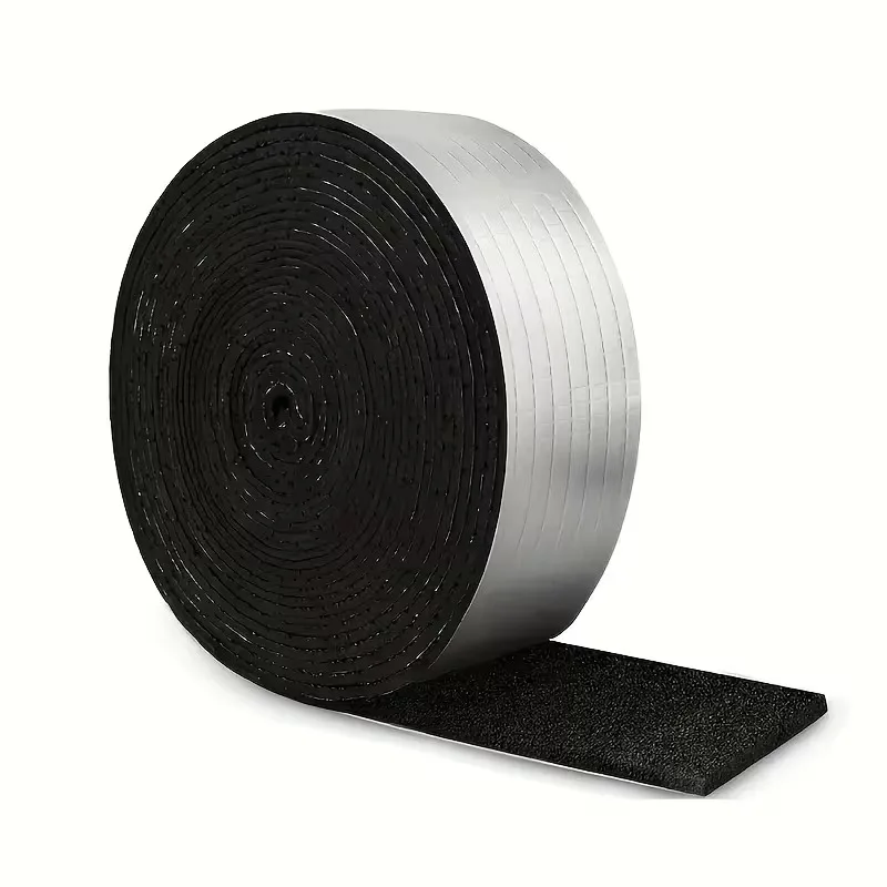 Rohrisolierband aus Aluminiumfolie, selbstklebend, feuerhemmend, für den Winter-Frostschutz im Freien, für heiße und kalte Wasserrohre