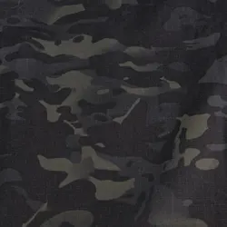 Polyester Cotton Multicam Black Camouflage Fabric TC MCBK Cloth Tactical Uniform Camo Suits DIY Cloth