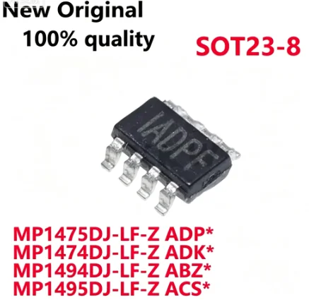 10/PCS New Original MP1475DJ-LF-Z ADP* MP1474DJ-LF-Z ADK* MP1494DJ-LF-Z ABZ* MP1495DJ-LF-Z ACS* SOT23-8 In Stock