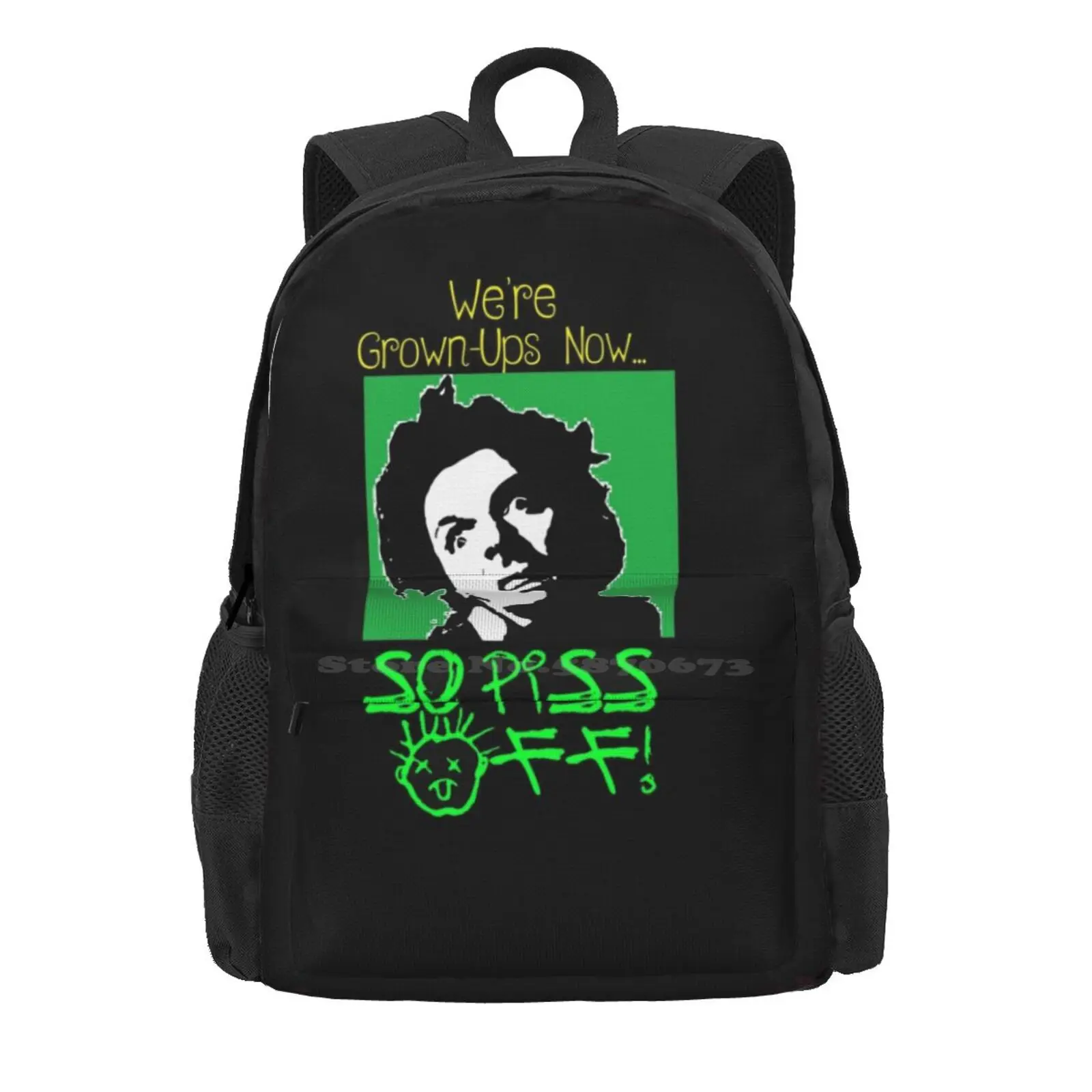 Drop Dead Fred Hot Sale Schoolbag Backpack Fashion Bags Drop Dead Fred Cult Classic Fantasy Funny Comedy Imaginary Rude Movie