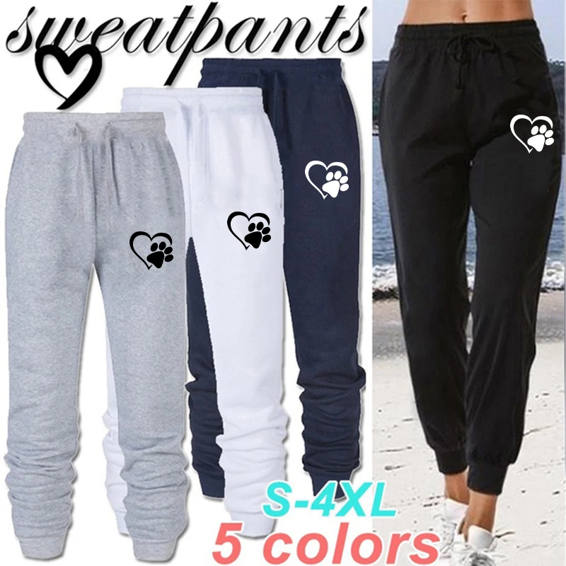 

Trending Adult Sports Sweatpants High Quality Loose Cotton Long Pants Jogger Trousers Women Casual Fitness Jogging Pants