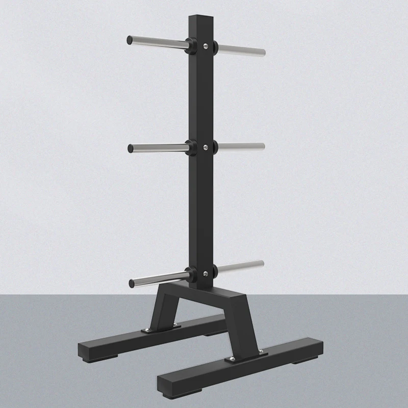 Support d'équipement de Fitness de gymnastique, support de plaque de poids, support de barre d'haltères d'arbre, stockage de levage de poids, support de plaque de pare-chocs