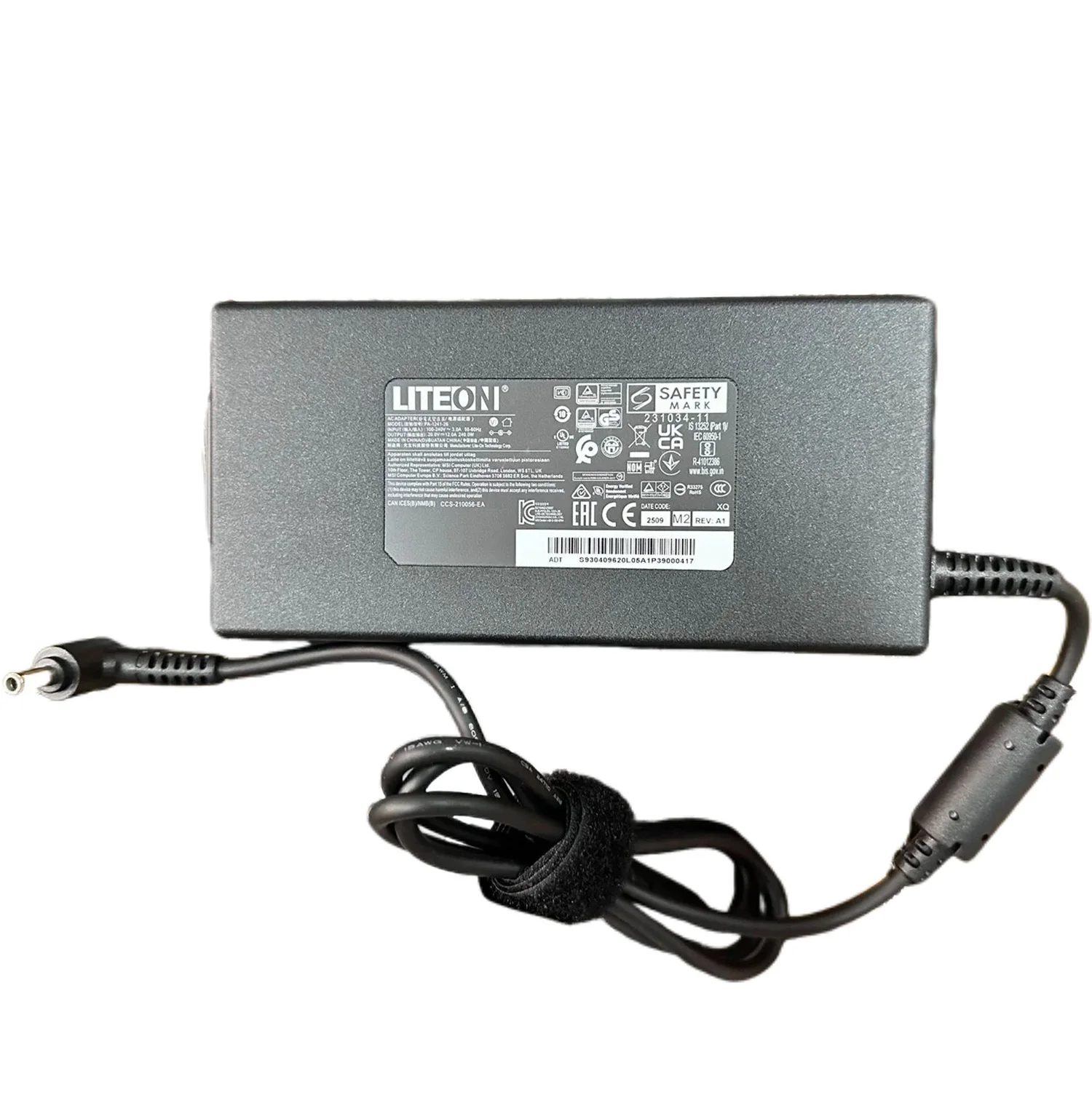 Genuine LITEON PA-1241-26 20V 12A 240W 4.5x3.0mm AC Adapter For Laptop Power Supply Charger