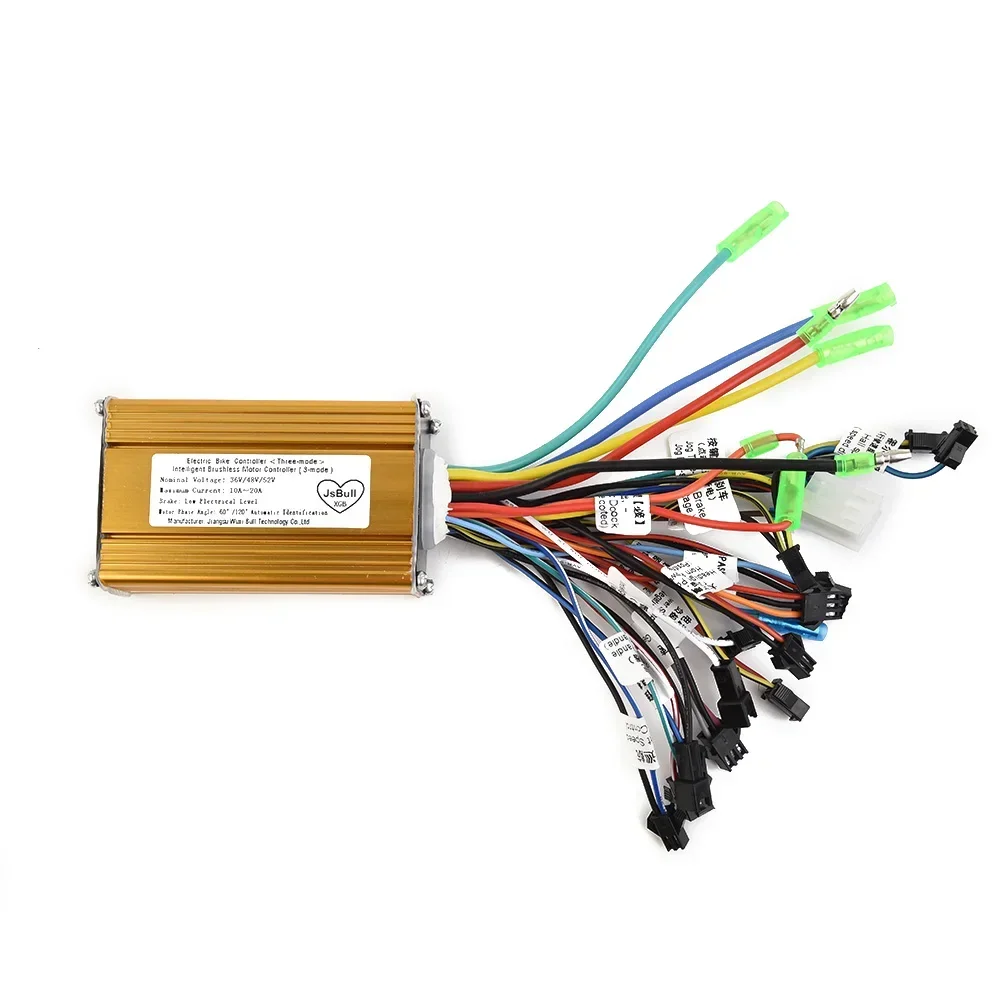 Sine Wave Brushless Controller 36V 48V 52V 350W Mute Electric Vehicle Controller Parts Electric Scooter Accessories