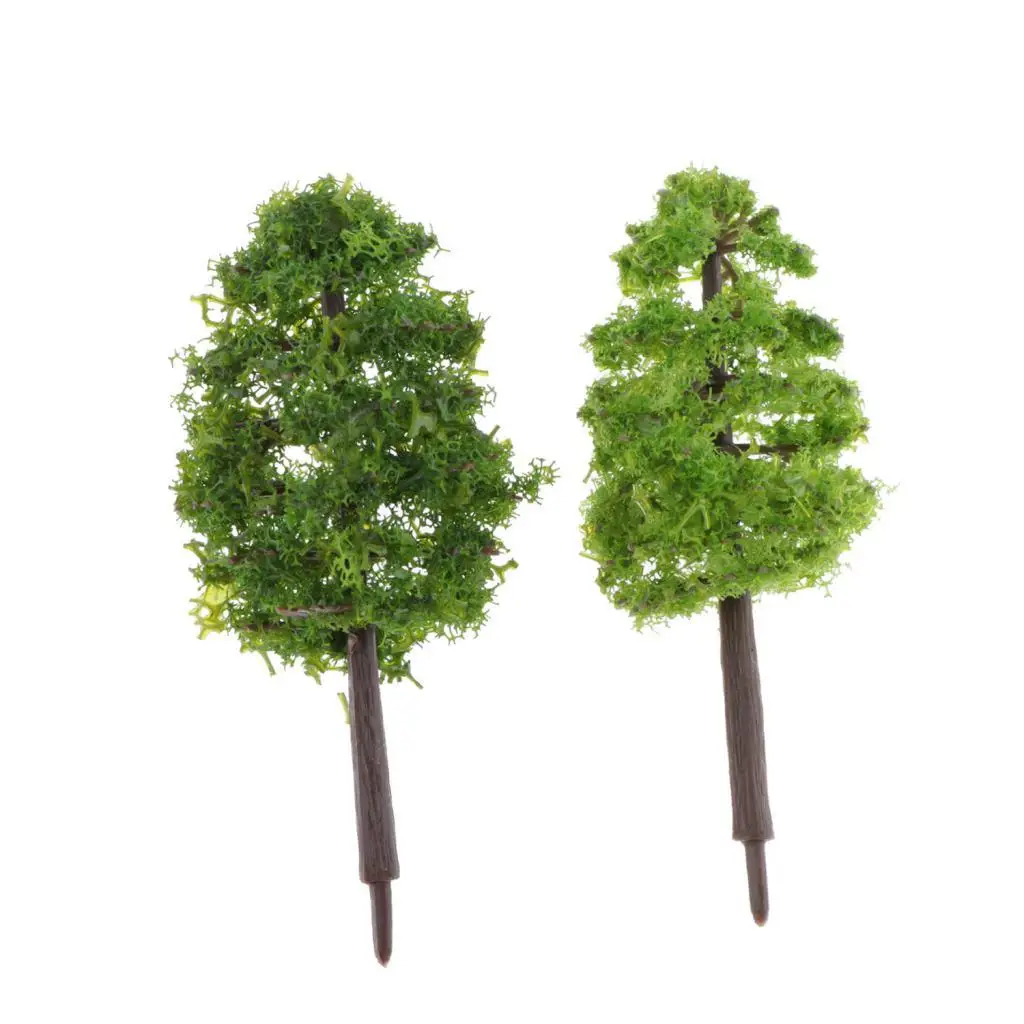 40 Model Trees Railroad Wargame Architectural Model Diorama Scenery