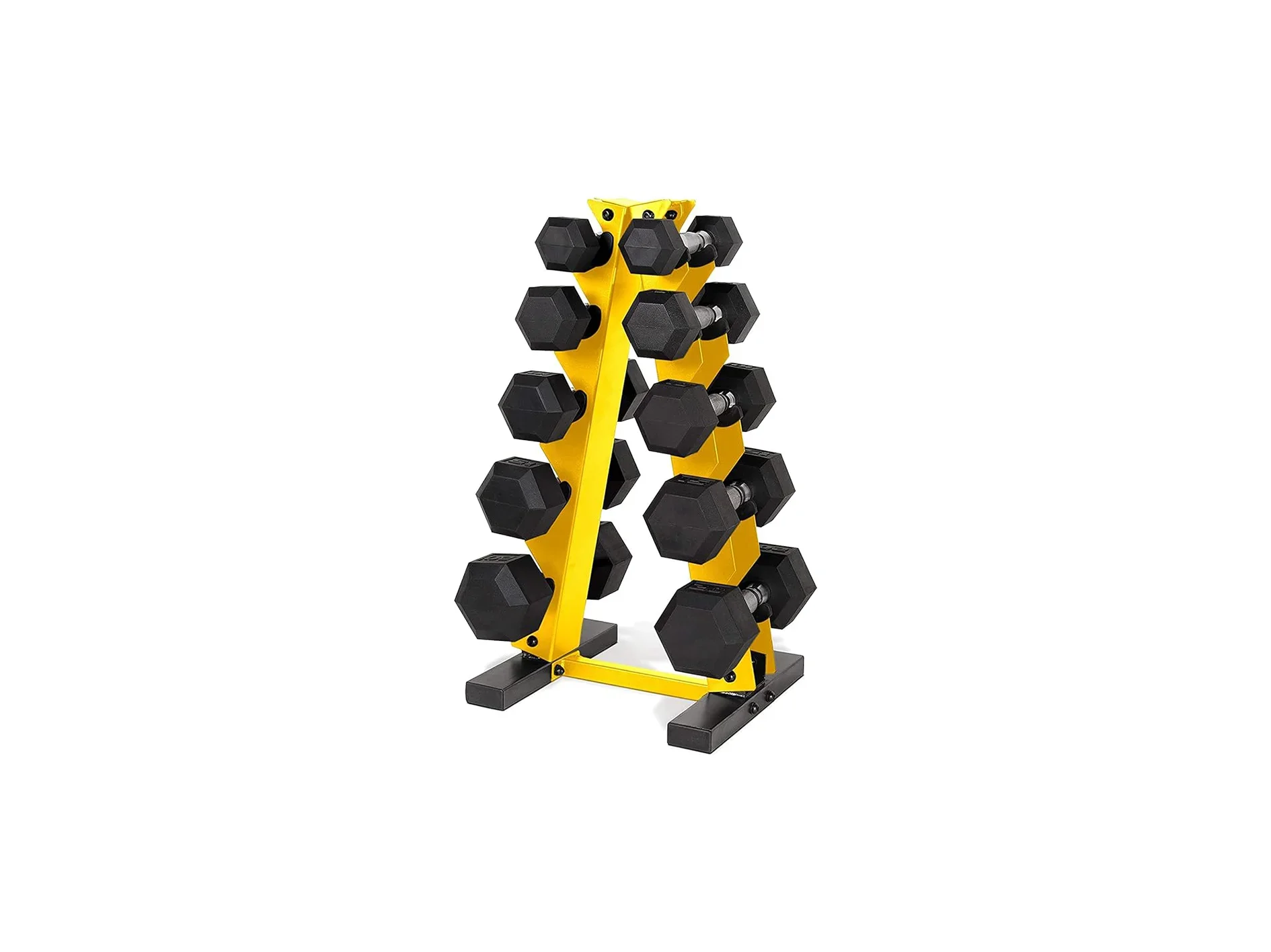 Fitness Routine With Ergonomic Handles And Long-Lasting Construction Ideal Hex Dumbbell Set