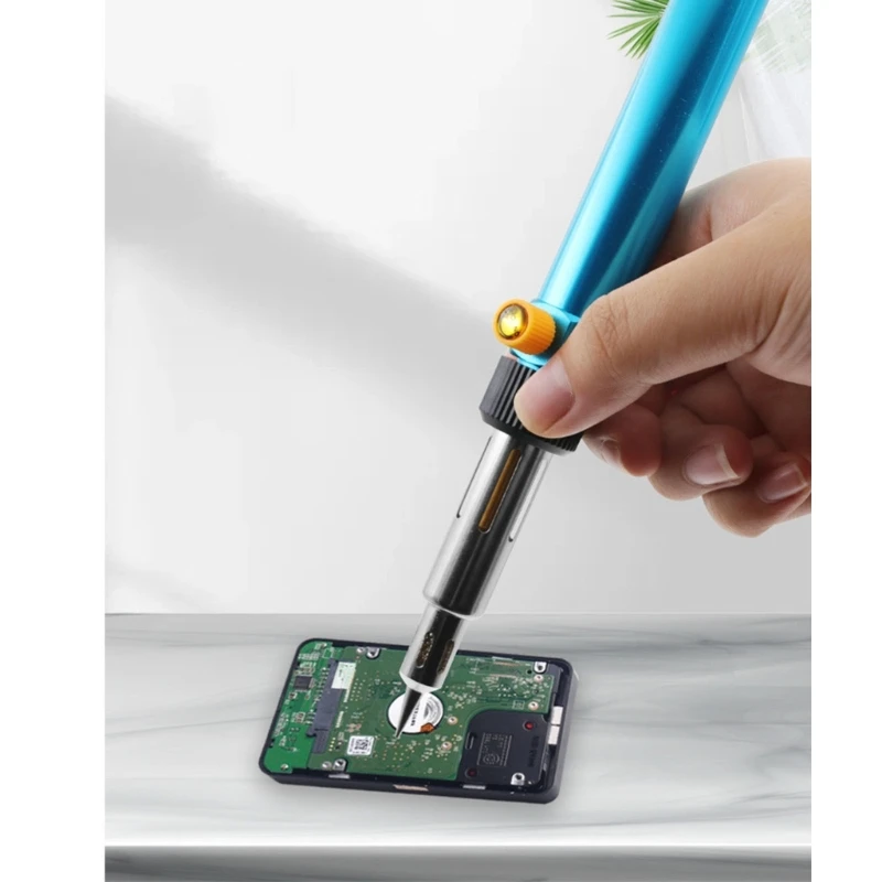 납땜 도구 가스 납땜 인두 DIY 수리 용접 드롭 배송을위한 교환 가능한 팁