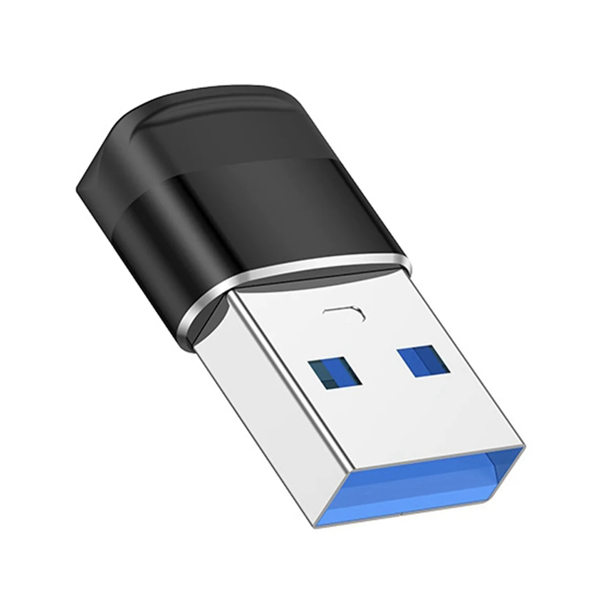 USB 3.0 to Type C Adapter 10Gbps Data Transmission Fast Charging Adapter for 15 Accessories Black