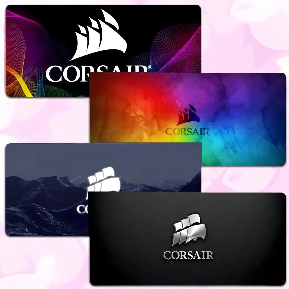Brand Tech C-Corsair Mouse Pad Thick Lock Edge Gaming Desk Mat Large Size PC Mouse Pad Home decor