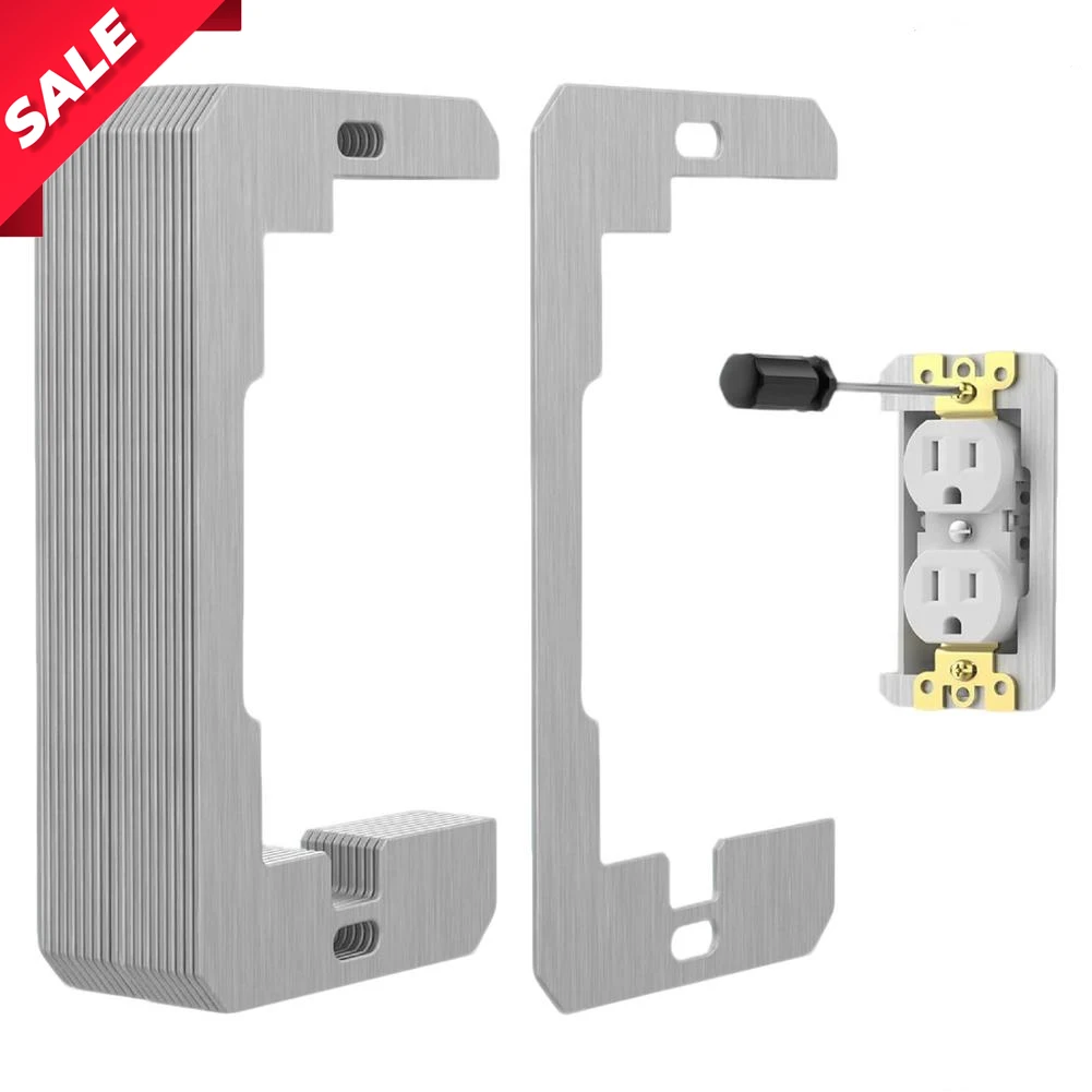 Wall Plate Spacer Kit for Outlet & Switch Flush Mount Leveling Spacers, Wall Plate Alignment Tool for Uneven Walls 5/10/20pcs