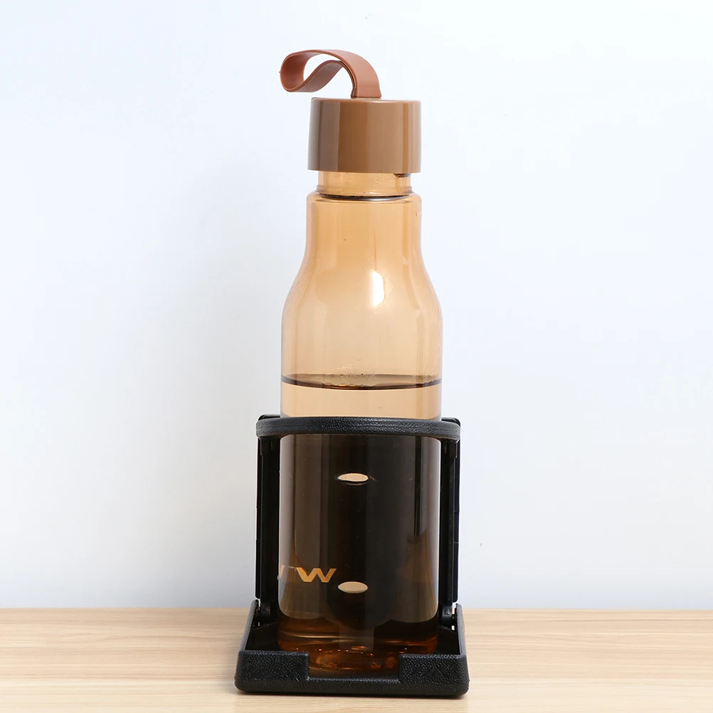 

2pcs Car Beverage Holder Durable Plastic Cup Rack Air Vent Drink Storage Multi Function Fit All Vehicle s Black