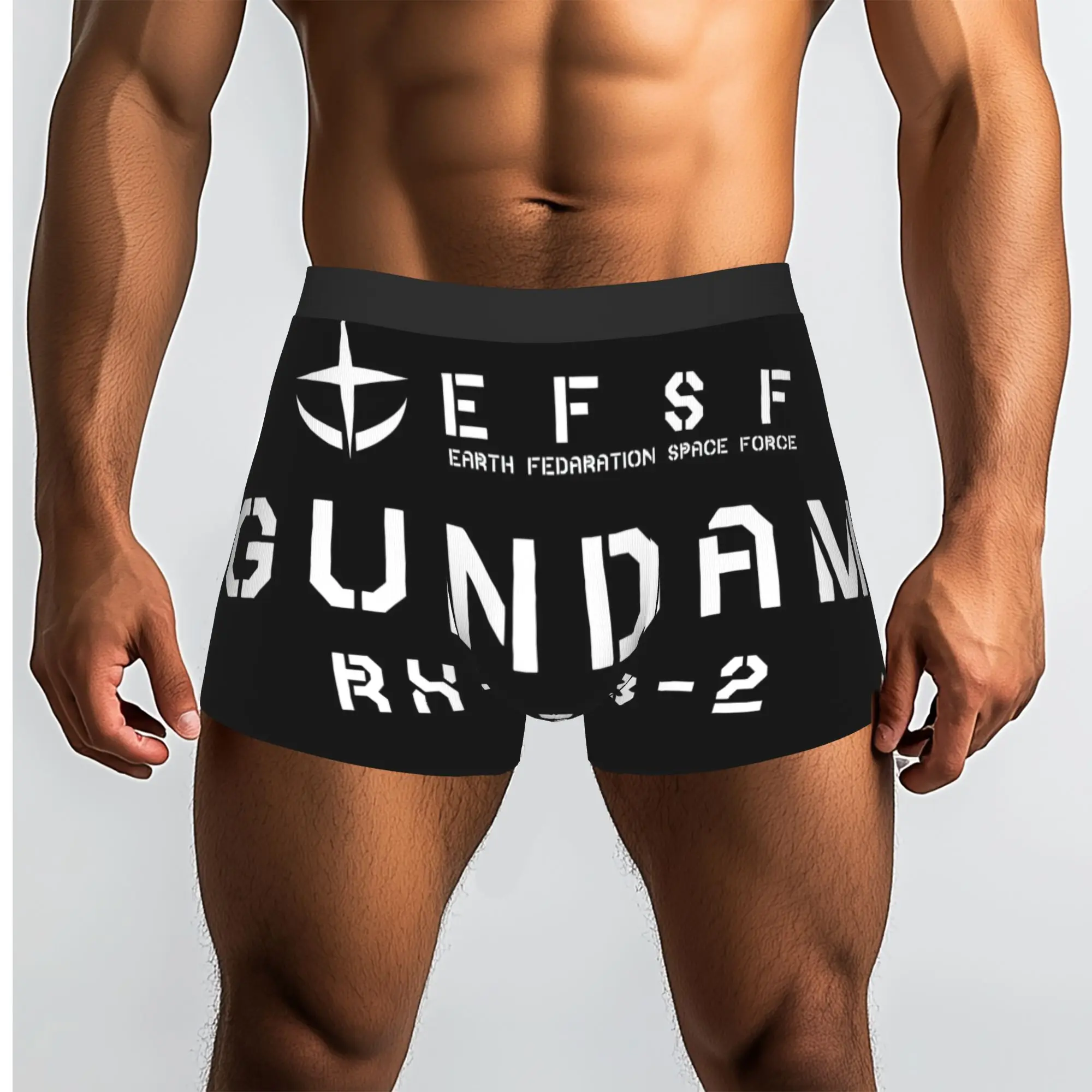 

1piece GUNDAM Cosmic Mobile Underpants Homme Panties Male Underwear Print Shorts