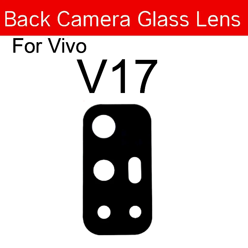 Rear Camera Glass Lens For Vivo V17 V15Pro V20SE V20Pro V20 2021 V21 5G Back Camera Glass Lens Main Camera Glass Lens Spare Part