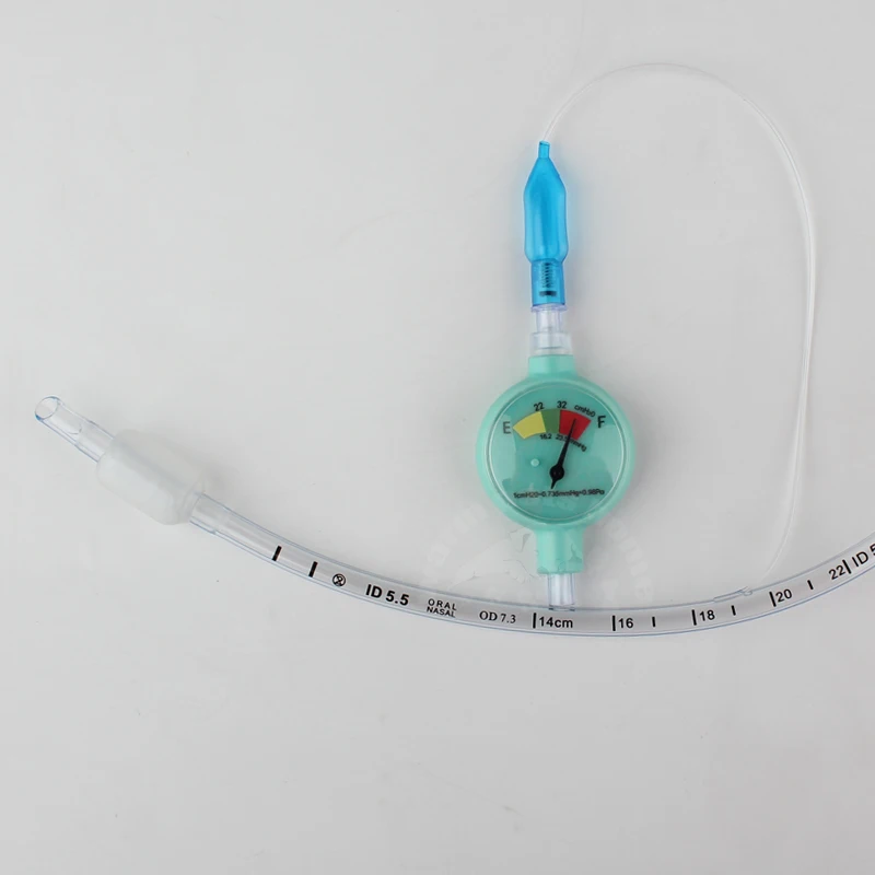 Tracheal Intubation Balloon Pressure Gauge Saturation Detection Device Veterinary Hospital Clinic Supplies