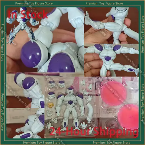 DB Shf Action Figures In Stock DB Factory Ko Shf Full Power Frieza Action Figures Mode Dragon Ball Zl Anime Figures Collectible Model Toys Gifts