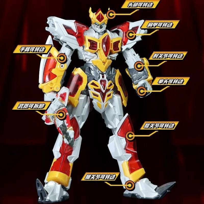 Dragon en acier 4 guerres du temps et de l'espace, produits de qualité originaux, Robot de déformation, jouet Mecha King Kong, cadeau d'anniversaire, en Stock