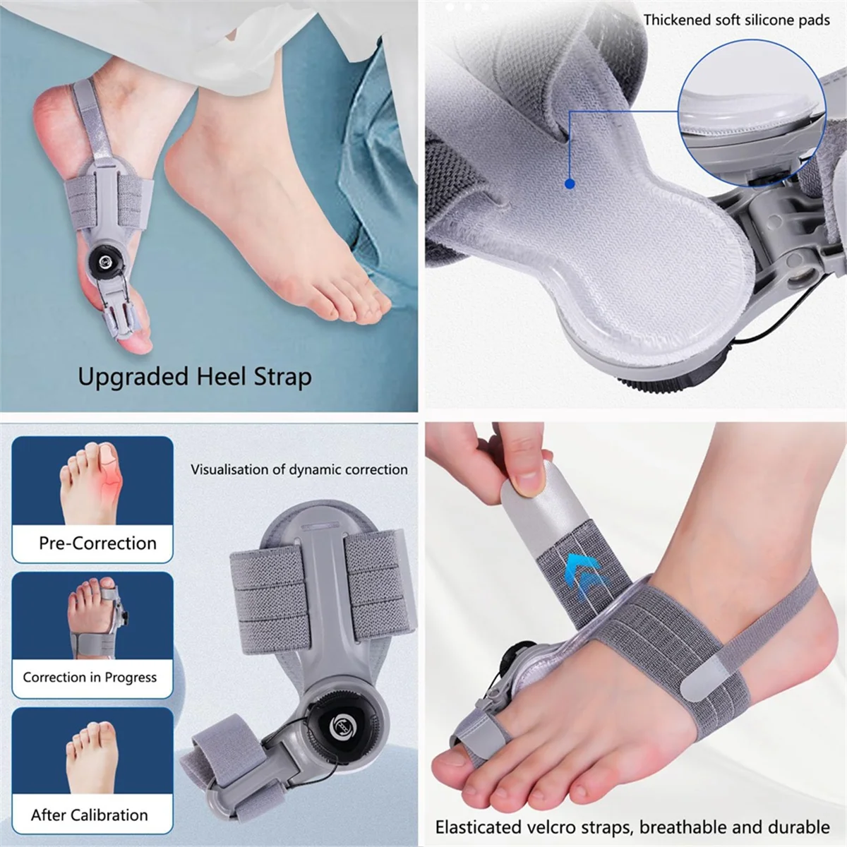 Correttore borsite 2 pezzi per donne e uomini per Treatmedy Bunion Fix Bunion Fix Bunion Corrector