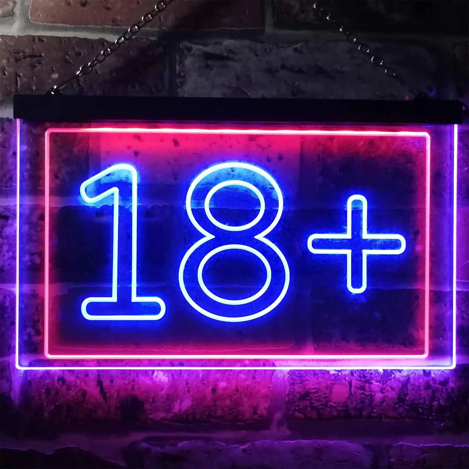

18+ Adult Only Dual Color Led Neon Sign st6-i3211