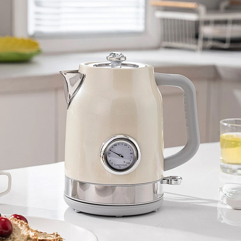 

Kettle, thermal insulation automatic power failure, electric kettle, household retro stainless steel automatic constant tempera