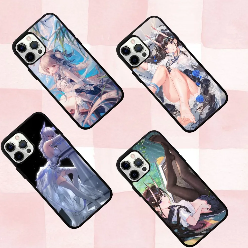 

Azur Lane Game Phone Case For IPhone 16,se4,15,Pro,Max,Case 14,Plus,13,12,11 Magesafe Magnetic Wireless Charge Cover