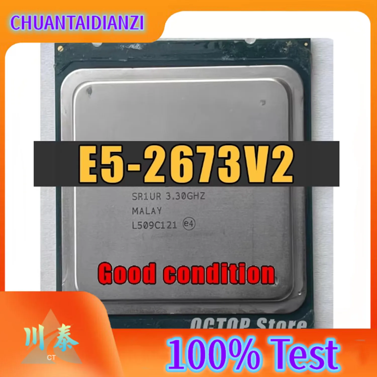 Xeon CPU E5-2673V2 3.30GHz 8-core 25MB LGA2011 E5 2673V2 Processor E5-2673 V2