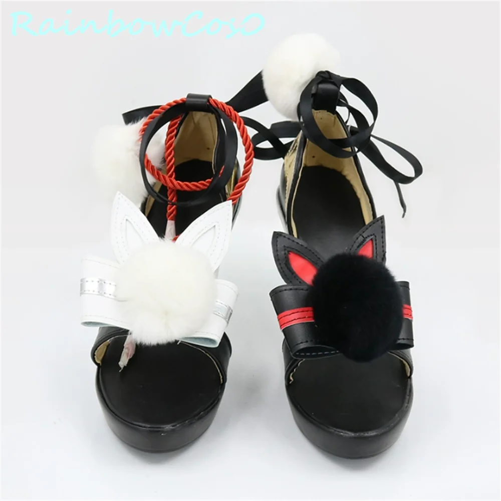 أحذية هونكاي إمباكت لي سو شانغ لي سوشانغ التأثيرية أحذية لعبة أنيمي كرنفال حفلة الهالوين عيد الميلاد Rainbowcos0 W3158