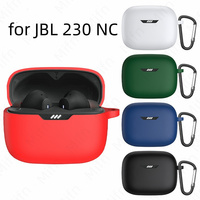 Shockproof Cover Fits for JBL Tune 230NC TWS Waterproof Case Washable Bluetooth-compatible Silicone Shell Non-slip Sleeve