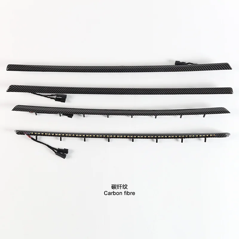 For BMW 3 Series F30 Dual Color Door Ambient Lighting Interior LED Light Trim Strips Car Interior Decoration Upgrade Kit