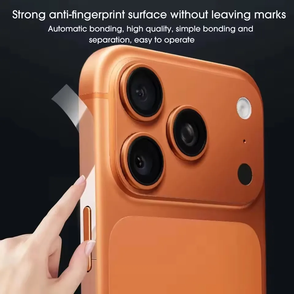 3/1Sets Frame Hydrogel Film HD Clear Full Covers Side Border Stickers Screen Protectors for IPhone 17/17 Pro/17 ProMax Skin Film